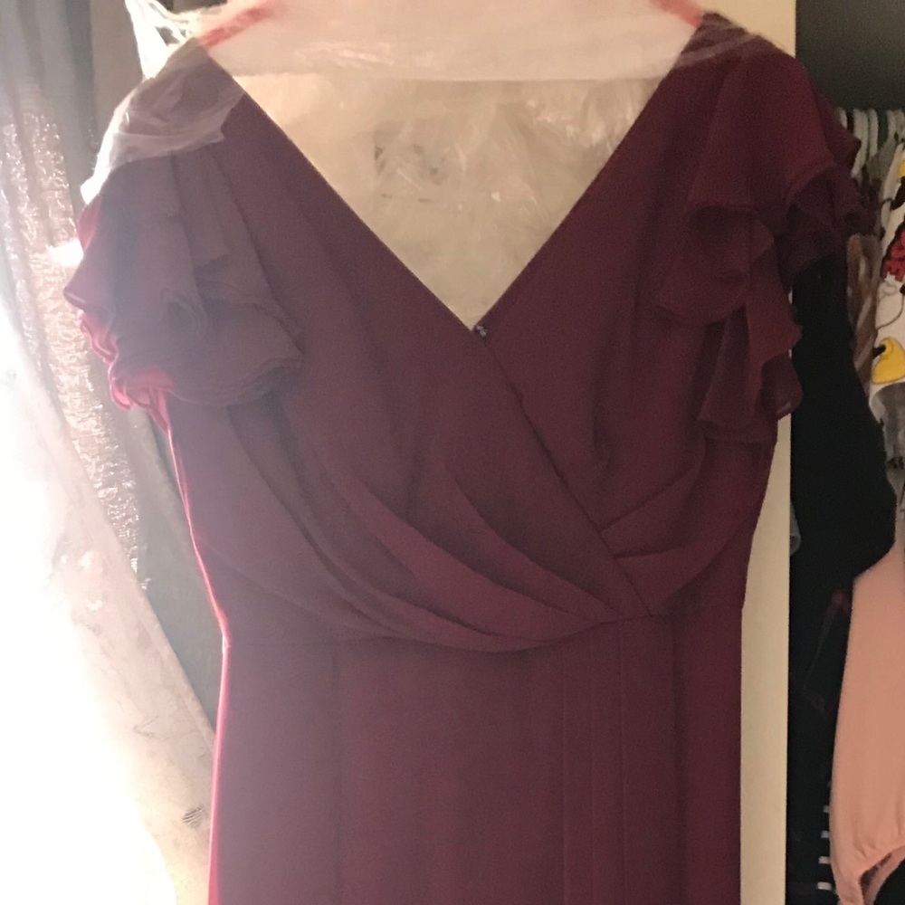 A red dress